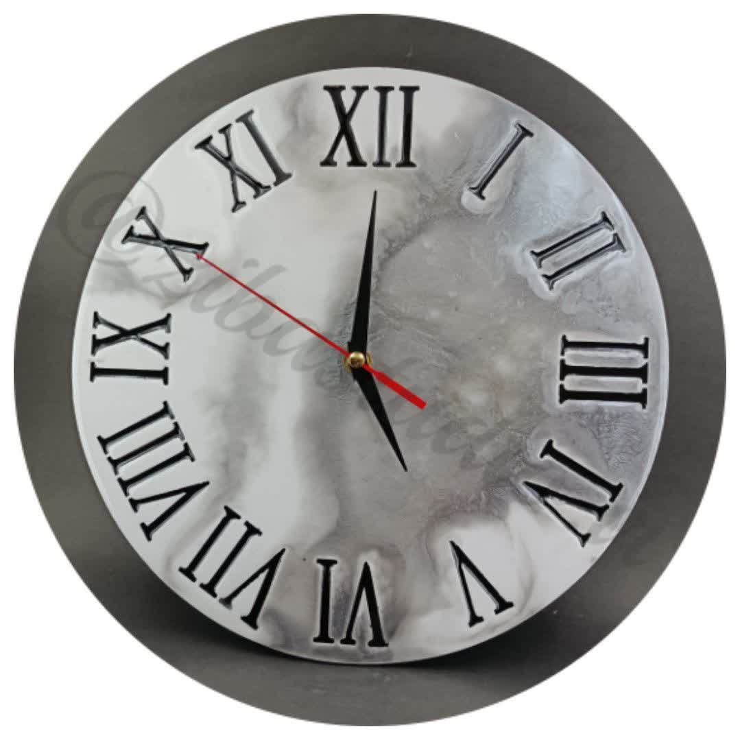 ساعت رزین طرح دار- RS-9012