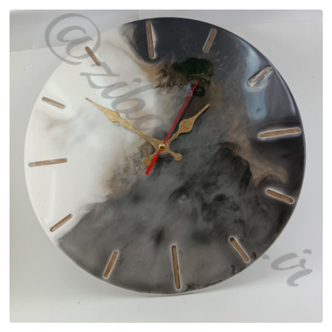 ساعت رزین طرح دار- RS-9001